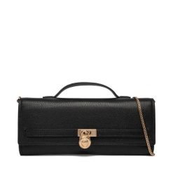 Torebka MICHAEL Michael Kors. Czarne kopertówki MICHAEL Michael Kors, bez wzorów, wizytowe, bez dodatków. Za 859.99 zł.