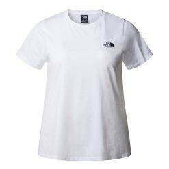 The North Face Koszulka S/S Simple Dome Nf0A89Knfn4. Białe t-shirty sportowe The North Face, s, bez wzorów, bez ramiączek. Za 91.99 zł.
