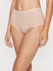 Chantelle Figi klasyczne z wysokim stanem Sofstretch C26470 Beżowy. Brązowe figi Chantelle, bez wzorów, z syntetyku, z podwyższonym stanem. Za 59.99 zł.