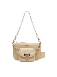 Steve Madden Torebka Bnaim SM13001550 Beżowy. Brązowe kopertówki Steve Madden, bez wzorów, ze skóry, wizytowe, bez dodatków. Za 309.99 zł.