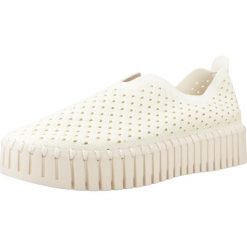 Buty ILSE JACOBSEN TULIP3373 Biały. Białe buty trekkingowe Ilse Jacobsen, bez wzorów, ze skóry, bez zapięcia, trekkingowe. Za 315.99 zł.