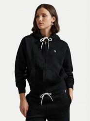 Polo Ralph Lauren Bluza 211971699003 Czarny Relaxed Fit. Czarne bluzy Polo Ralph Lauren, xl, bez wzorów, bez ramiączek, bez kaptura. Za 879.99 zł.