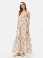 TWINSET Sukienka letnia 251TT2150 Kolorowy Loose Fit. Sukienki Twinset, bez wzorów, z bawełny, bez kołnierzyka, bez ramiączek. Za 869.99 zł.