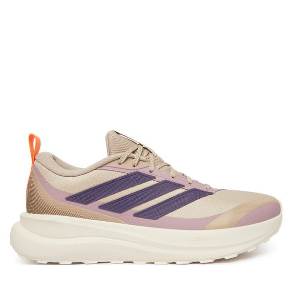 Buty do biegania adidas. Brązowe buty do biegania adidas, bez wzorów, bez zapięcia, do biegania. Za 259.99 zł.