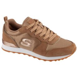 Buty sportowe Sneakersy damskie, OG 85 - Gold'n Gurl. Brązowe buty treningowe Skechers, bez wzorów, bez zapięcia, trekkingowe. Za 318.73 zł.