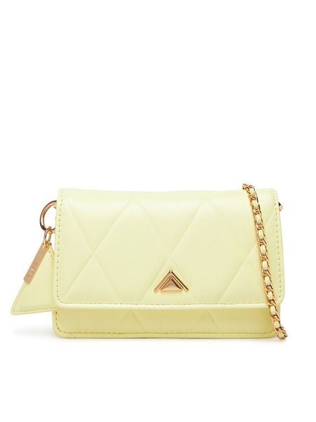 Aldo Torebka Fititall 14009802 Żółty. Żółte kopertówki Aldo, bez wzorów, ze skóry, wizytowe, bez dodatków. Za 179.99 zł.