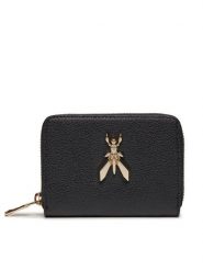 Patrizia Pepe Portfel 8Q0017/L001-K103 Czarny. Czarne portfele Patrizia Pepe, bez wzorów, ze skóry. Za 659.99 zł.