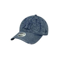 Czapka baseballowa New York Yankees Denim 9twenty. Niebieskie czapki z daszkiem New Era, bez wzorów, z denimu. Za 173.00 zł.
