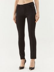 Rinascimento Spodnie materiałowe CFC0116016003 Czarny Slim Fit. Czarne spodnie materiałowe Rinascimento, bez wzorów, z materiału. Za 229.99 zł.