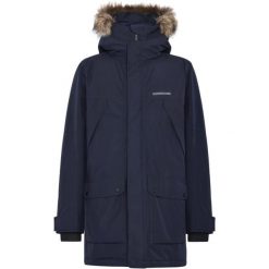 Parka Didriksons Rick 2. Niebieskie płaszcze Didriksons, bez wzorów, sportowe, bez kaptura. W wyprzedaży za 1,245.75 zł.