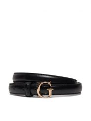 Guess Pasek Damski Vikky BW9119 P4220 Czarny. Czarne paski Guess, z aplikacjami, ze skóry. Za 259.99 zł.