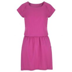 LOAP Umbria Sukienka Sportowa Damska, Różowa, M. Czerwone sukienki Lolë, m, bez wzorów, klasyczne, bez kołnierzyka, bez ramiączek, sportowe. Za 165.99 zł.