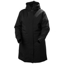 Damska kurtka wodoodporna Helly Hansen victoria. Czarne kurtki Helly Hansen, s, bez wzorów, z poliesteru, bez kaptura. Za 946.00 zł.
