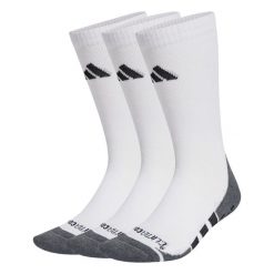Skarpety Performance Grip CLIMACOOL Cushioned Crew 3 Pairs. Białe skarpetki adidas, bez wzorów, z materiału. Za 119.00 zł.