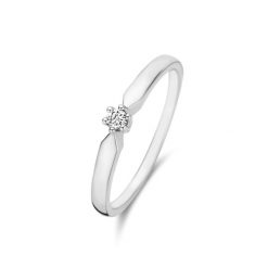 Isabel Bernard Pierścionek Isabel Bernard De la Paix Emily - białe złoto - diament 0.05 karata Pierścionki 1 ct Damski. Białe pierścionki Isabel Bernard, z diamentem, złote. Za 2,343.99 zł.