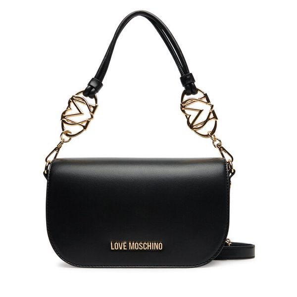 Torebka LOVE MOSCHINO. Czarne torebki klasyczne Love Moschino, bez wzorów, klasyczne, bez dodatków. Za 599.99 zł.