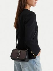Nine West Torebka CEO-SILK LINE-KY500 Czarny. Czarne listonoszki Nine West, bez wzorów, ze skóry, bez dodatków. Za 199.99 zł.