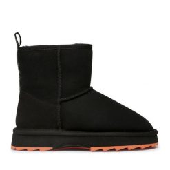 Śniegowce EMU Australia. Czarne śniegowce Emu Australia, bez wzorów, bez zapięcia. Za 499.99 zł.