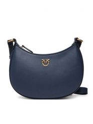 PINKO Torebka Half Moon Mini Fl Al 25-26 PLTT 102790 A0F1 Granatowy. Niebieskie torebki klasyczne Pinko, bez wzorów, ze skóry, bez dodatków. Za 1,379.00 zł.