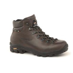 Buty trekkingowe Zamberlan New Trail Lite Gtx Mid. Brązowe buty trekkingowe Zamberlan, z materiału, bez zapięcia. Za 1,054.15 zł.