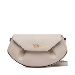 Torebka Guess. Brązowe listonoszki Guess, z aplikacjami, bez dodatków. Za 449.99 zł.
