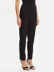 Joseph Ribkoff Chinosy 241231S25 Czarny Slim Fit. Czarne chinosy Joseph Ribkoff, bez wzorów, z syntetyku. Za 479.99 zł.