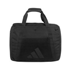 Torba Duffle adidas. Czarne torby sportowe adidas, bez wzorów, z bawełny, duże. Za 409.00 zł.
