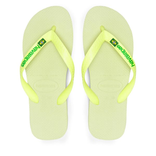 Japonki Havaianas. Zielone japonki Havaianas, bez wzorów. Za 79.99 zł.