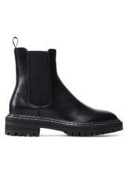 ONLY Shoes Sztyblety Chelsea Boot 15238755 Czarny. Czarne botki ONLY SHOES, bez wzorów, ze skóry, bez obcasa, na płaskiej podeszwie, bez zapięcia. Za 149.99 zł.