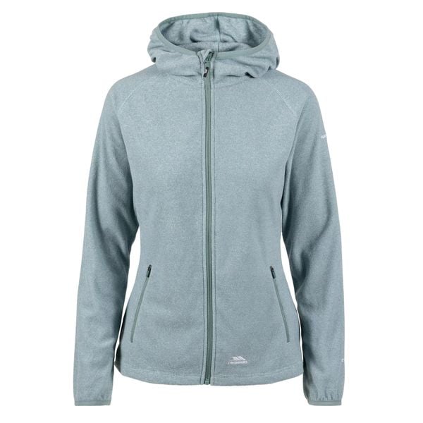 Bluza Polarowa Damska Jennings. Niebieskie bluzy bez kaptura Trespass, na zimę, l, bez wzorów, z polaru, bez kaptura, trekkingowe. Za 100.99 zł.