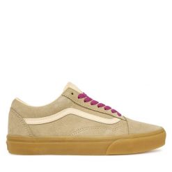 Tenisówki Vans. Brązowe trampki Vans, bez wzorów, bez zapięcia, vans old skool. Za 369.99 zł.