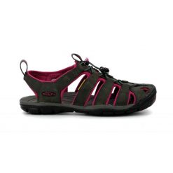 Buty do chodzenia damskie Keen Clearwater Leather Cnx. Niebieskie buty trekkingowe Keen, z materiału, bez zapięcia. Za 639.99 zł.