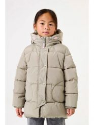 Garcia Płaszcz pikowany w kolorze khaki rozmiar: 116/122. Brązowe płaszcze Garcia, bez wzorów, bez kaptura. Za 249.17 zł.