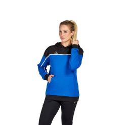 Sweat bluza z kapturem dla kobiet Erima Change. Czarne bluzy Erima, na zimę, bez wzorów, eleganckie, bez ramiączek, z kapturem. W wyprzedaży za 285.00 zł.