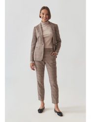 TATUUM Spodnie w kolorze czarno-czerwono-niebieskim rozmiar: 40. Czarne spodnie materiałowe Tatuum, bez wzorów, z materiału. Za 117.73 zł.