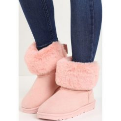 Różowe Śniegowce Midwinter. Czerwone śniegowce Born2be, w koronkowe wzory, z koronki. Za 69.99 zł.