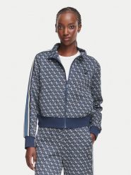 Guess Bluza V6YQ28 K5183 Granatowy Regular Fit. Niebieskie bluzy Guess, xl, z aplikacjami, z syntetyku, bez ramiączek, bez kaptura. Za 474.99 zł.