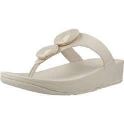 Sandały FITFLOP LULU MARBLED STONE Beżowy. Brązowe sandały FIT FLOP, bez wzorów, z materiału, bez obcasa, bez zapięcia. Za 454.99 zł.