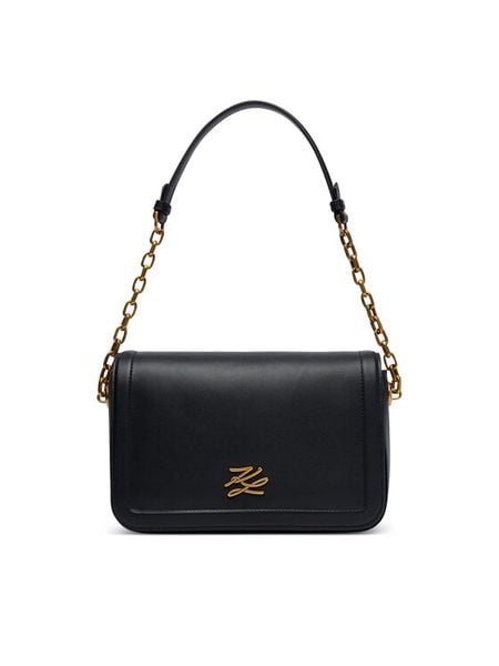 KARL LAGERFELD Torebka B2W30036 Czarny. Czarne kopertówki KARL LAGERFELD, bez wzorów, ze skóry, wizytowe, bez dodatków. Za 869.99 zł.