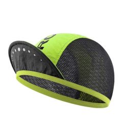 Czapka rowerowa Rockbros z daszkiem, pokrowiec na kask - zielona. Zielone czapki z daszkiem ROCKBROS, na lato, bez wzorów, z materiału, eleganckie. Za 82.00 zł.