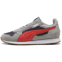 Buty sportowe Puma Softride St Miler. Szare buty treningowe Puma, bez wzorów, z zamszu, bez zapięcia, na fitness i siłownię. Za 490.00 zł.