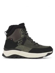 Rieker Revolution Lifestyle Botki W0072-54 Zielony. Zielone botki Rieker Revolution Lifestyle, bez wzorów, bez obcasa, na płaskiej podeszwie, bez zapięcia. Za 439.00 zł.
