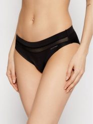 Calvin Klein Underwear Figi klasyczne 000QF6048E Czarny. Czarne figi Calvin Klein Underwear, bez wzorów, z syntetyku. Za 119.99 zł.