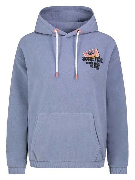 Sublevel Bluza w kolorze niebieskim rozmiar: XS. Niebieskie bluzy Sublevel, xs, bez wzorów, bez ramiączek, z kapturem. Za 100.52 zł.