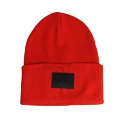 Czapka zimowa Hugo Boss Xevon Beanie Czerwona - 50551508-410. Czerwone czapki zimowe Boss, bez wzorów, sportowe. Za 240.35 zł.