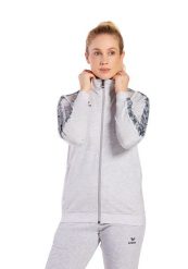 Damska bluza dresowa Erima Essential Team. Szare bluzy z kapturem Erima, bez wzorów, z dresówki, bez kaptura, na fitness i siłownię. Za 255.00 zł.