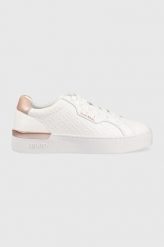 Liu Jo sneakersy SILVIA 70 kolor biały BA3023PX29801111. Białe buty sportowe lifestyle Liu Jo, bez wzorów, z gumy, sportowe, bez zapięcia. Za 819.99 zł.