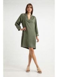Josephine & Co Sukienka "Annabelle" w kolorze khaki rozmiar: 42. Brązowe sukienki Josephine & Co, bez wzorów, z lyocellu, bez kołnierzyka, bez ramiączek, mini. Za 330.95 zł.