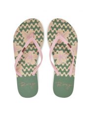 Roxy Japonki ARJL100683 Różowy. Czerwone japonki Roxy, bez wzorów, z tworzywa sztucznego. Za 89.99 zł.