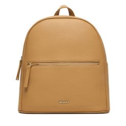 Plecak JENNY. Brązowe plecaki Jenny, bez wzorów, bez dodatków. Za 149.99 zł.